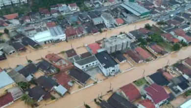 Santa Catarina enfrenta fortes chuvas