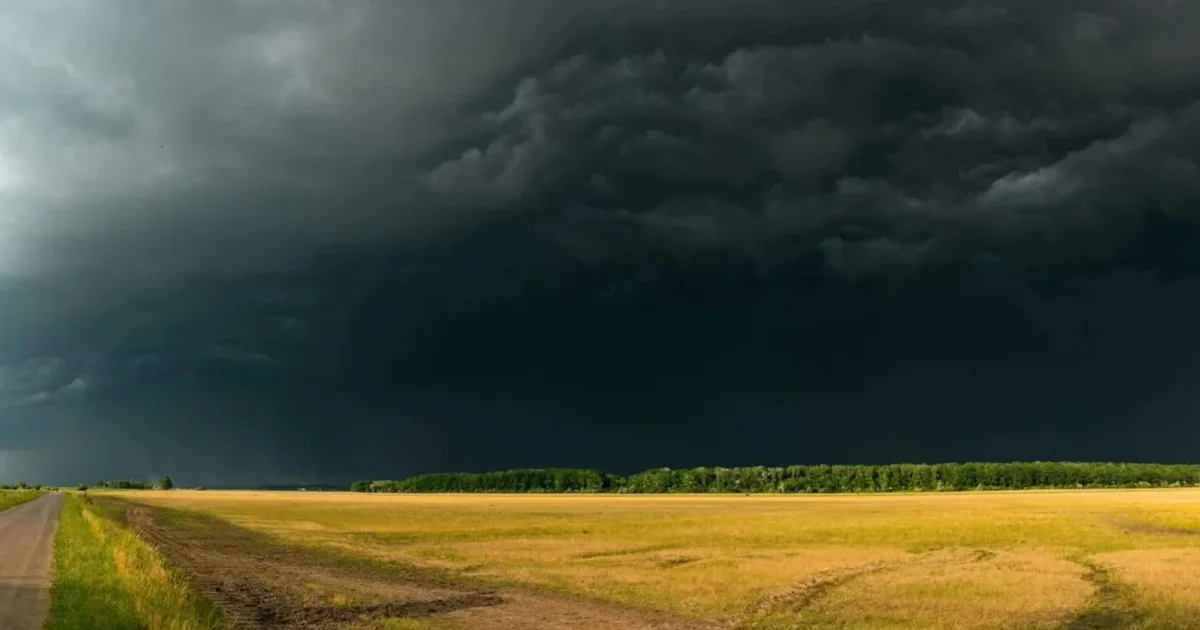Temporais avançam pelo Centro-Sul