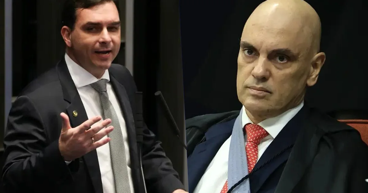 Tensão em Brasília: Flávio Bolsonaro eleva o tom e chama Alexandre de Moraes de ‘laranja podre’