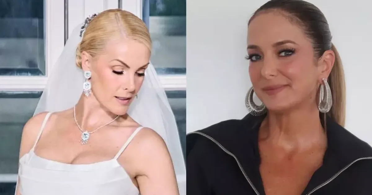 Ticiane Pinheiro justifica ausência no casamento de Ana Hickmann e Edu Guedes: 'Ela já sabia que eu não...'