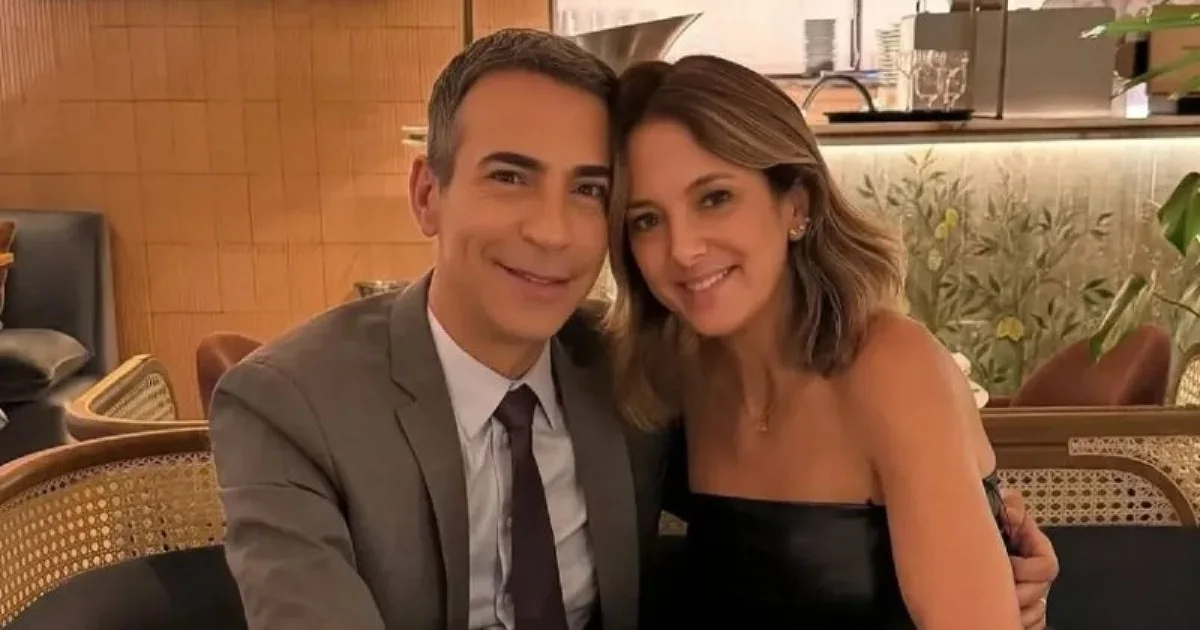 Ticiane Pinheiro revela reação de César Tralli aos figurinos da Dança dos Famosos