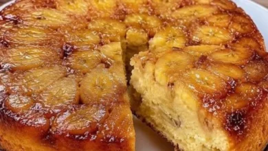 Torta de Banana Invertida uma receita simples que transforma bananas em uma sobremesa irresistível