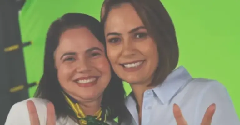 Trio elétrico de candidata de Michelle Bolsonaro em GO capota durante ato