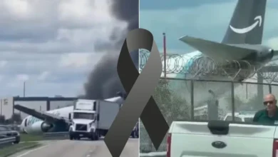 Urgente: Avião ultrapassa limite da pista, atinge estrada e mortes são confirmadas no local