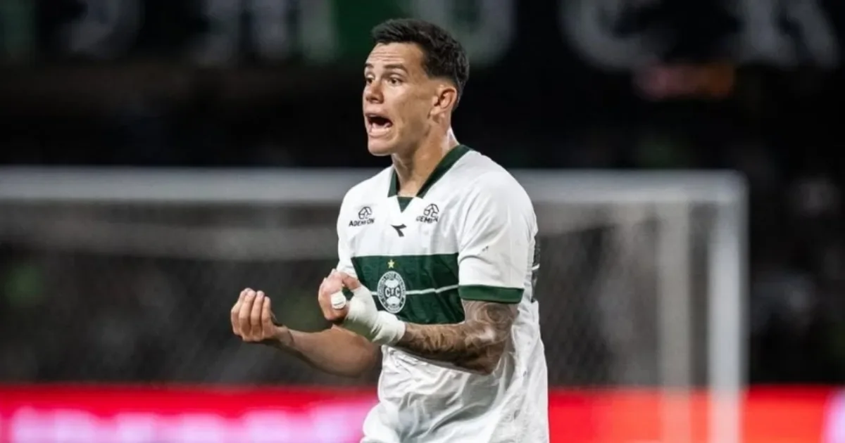 Valor que Coritiba poderá receber pela venda de JP Chermont vem à tona