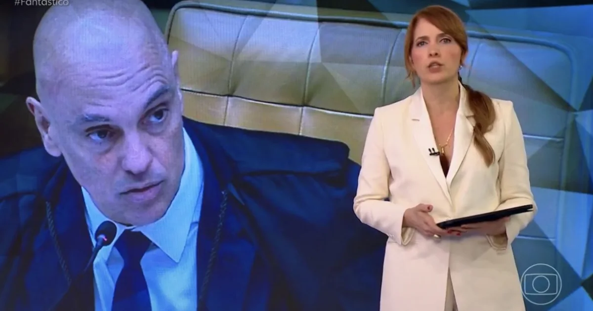 Vídeo exibido pelo Fantástico coloca Alexandre de Moraes no centro de nova repercussão