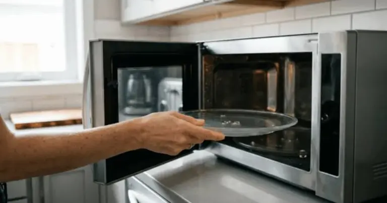 Você sabe para que serve o anel do prato giratório do micro-ondas?