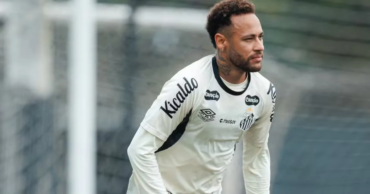 Antes da partida contra o Flamengo, Santos divulga informação sobre o Neymar