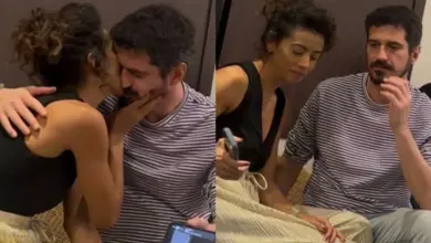Após fim do casamento, Aline Midlej é vista em clima de romance com colega da Globo