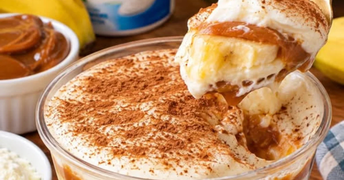 Banoffee no pote sem açúcar e sem forno: sobremesa cremosa, fácil e deliciosa