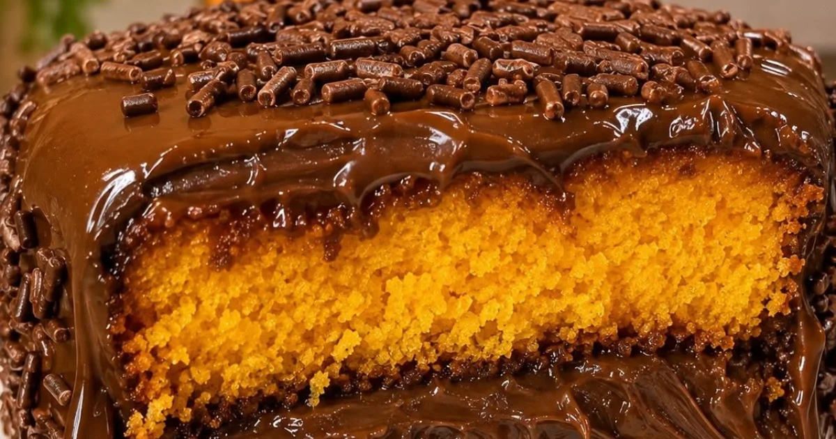 Bolo de cenoura com recheio de brigadeiro: uma receita irresistível para qualquer ocasião