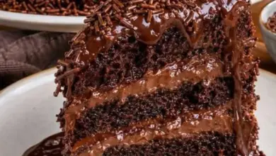 Bolo de chocolate recheado uma receita irresistível, fofinha e com muito recheio cremoso