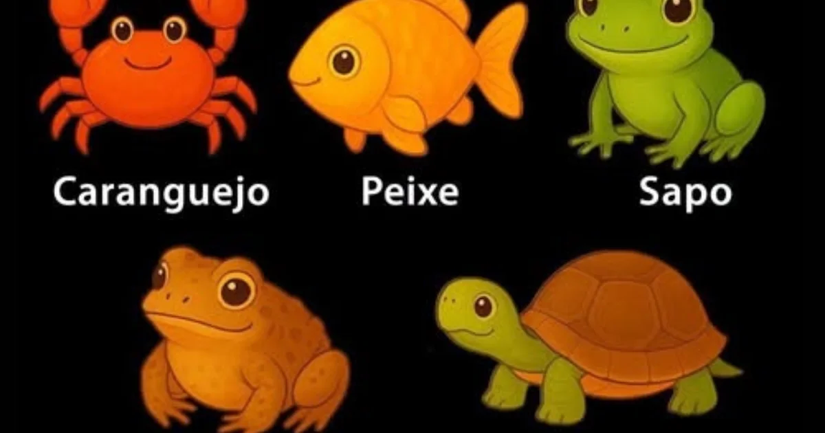 Caranguejo, peixe, sapo ou tartaruga? Escolha o diferente e descubra o que esse teste diz sobre sua personalidade