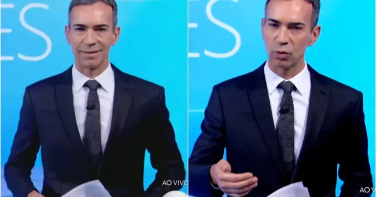 César Tralli entra ao vivo no Jornal Nacional e anuncia decisão que surpreende o público