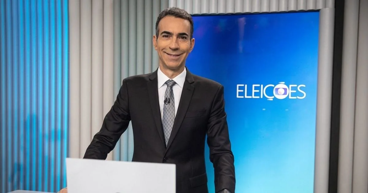 César Tralli ironiza Cabo Daciolo ao vivo na Globo e reação de Renata Lo Prete chama atenção