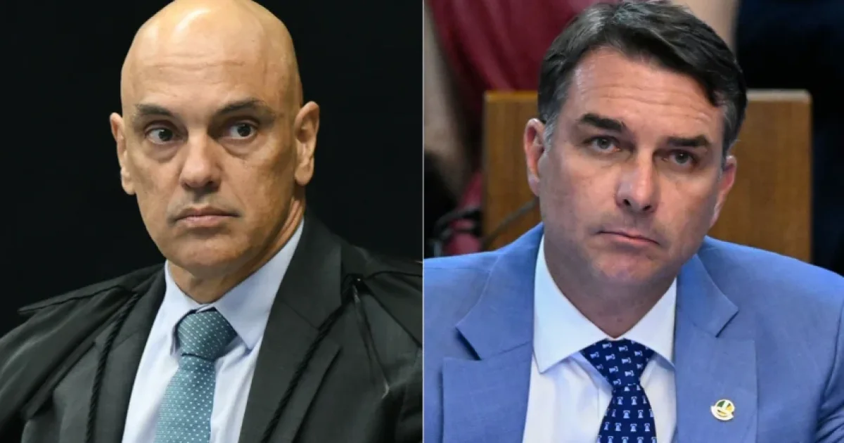 Decisão de Moraes: Ministro libera retomada de visitas de Flávio a Jair Bolsonaro