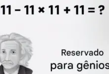 Desafio de matemática: quanto é 11 − 11 × 11 + 11? Descubra a resposta correta
