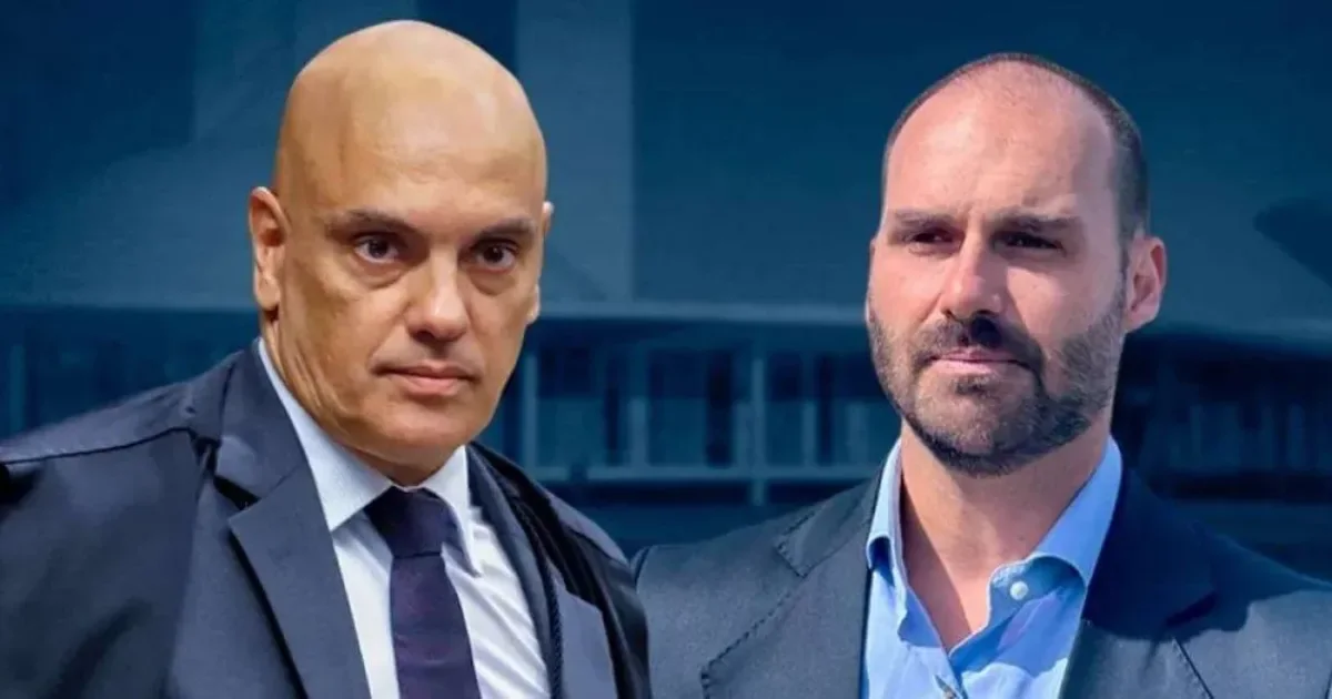 Eduardo Bolsonaro reage a ordem de prisão de Moraes e eleva tensão em novo capítulo de confronto com o STF