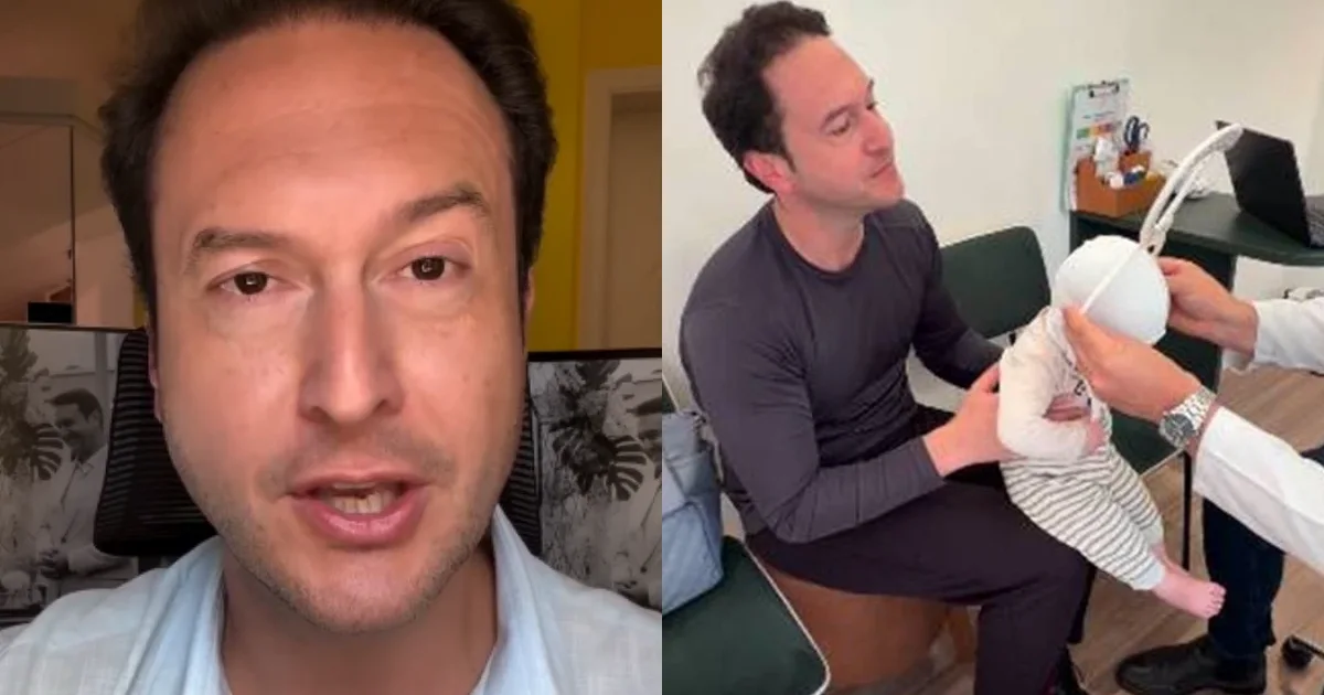 Eduardo Ribeiro revela momento delicado com o filho de 6 meses e faz desabafo emocionante