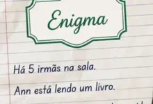 Enigma das cinco irmãs desafia a lógica: você consegue descobrir o que a quinta está fazendo?