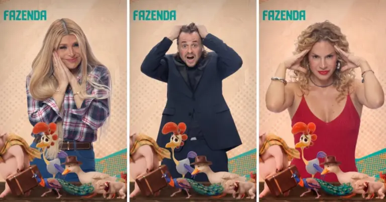 Enquete A Fazenda 18: Adryana, Daniel ou Maíra? Votação aponta rejeição e define próximo eliminado