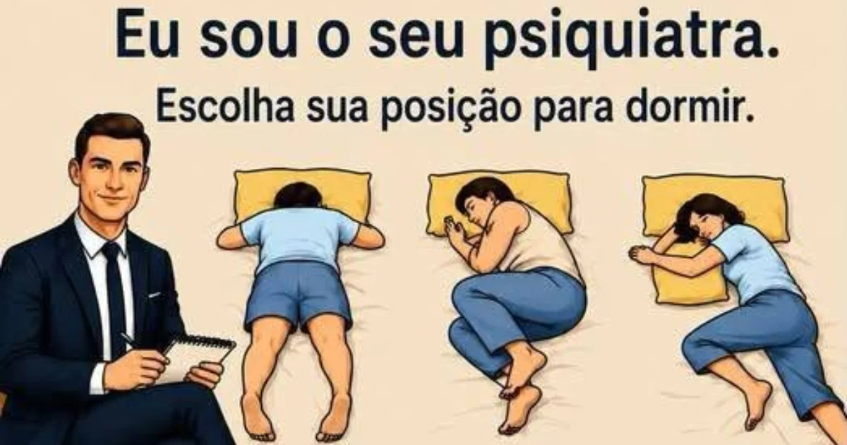 Escolha sua posição para dormir e descubra o que ela pode revelar sobre você