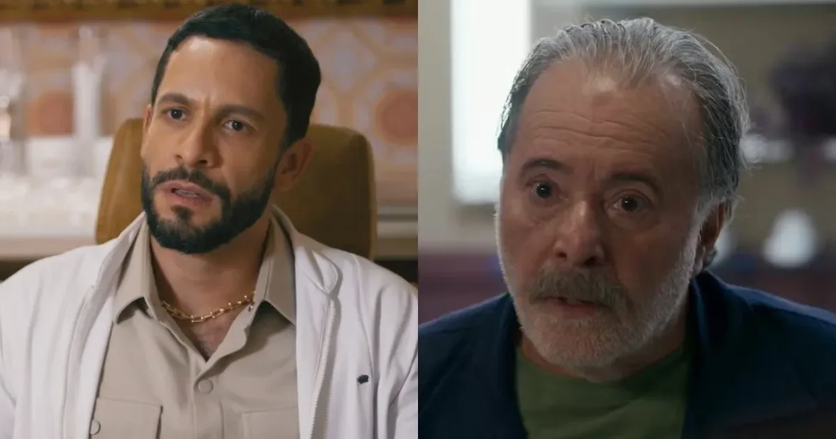 Essa será a revelação de César para Otoniel nos próximos capítulos de Quem Ama Cuida