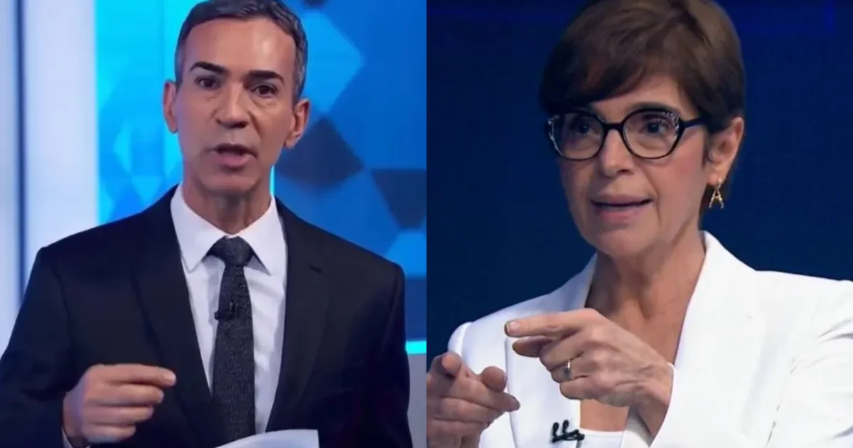 Esse foi o erro de César Tralli durante a apuração das eleições na Globo
