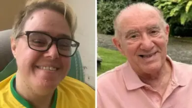 Filha de Renato Aragão que cobra quase R$ 1 milhão na Justiça mora em SC e pede audiência online