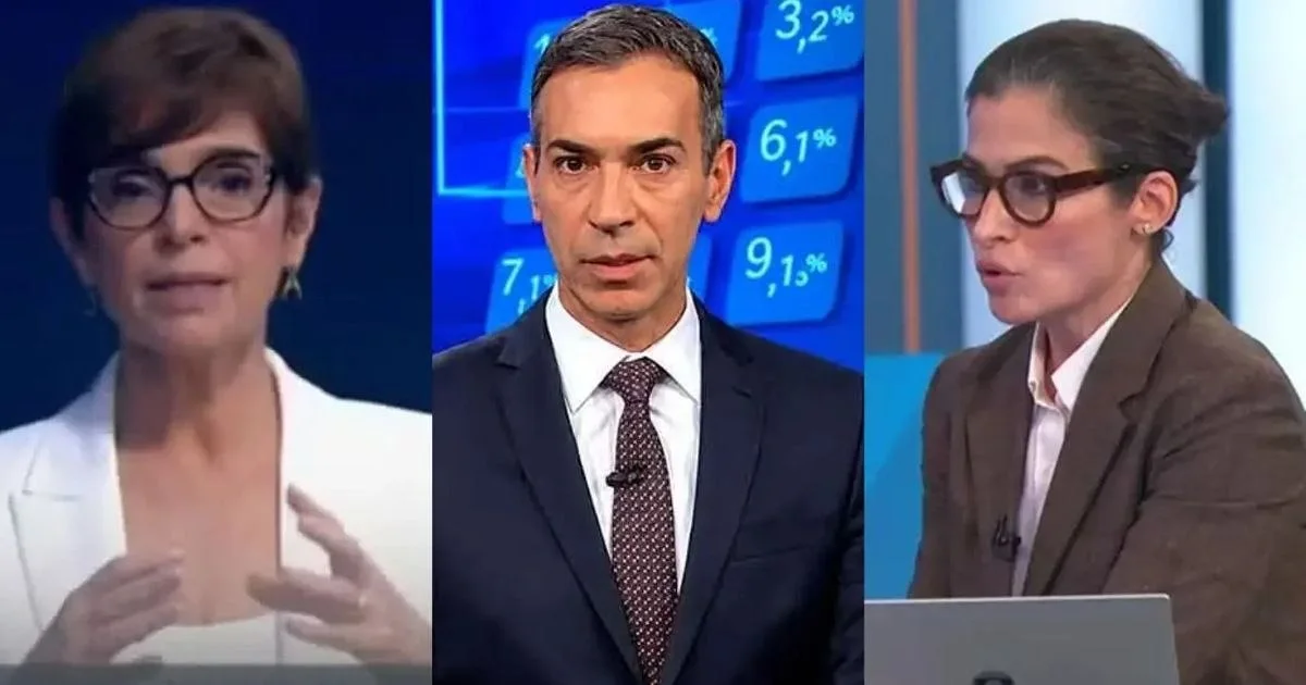 Globo turbina salário de 5 apresentadores e suposta insatisfação de César Tralli repercute