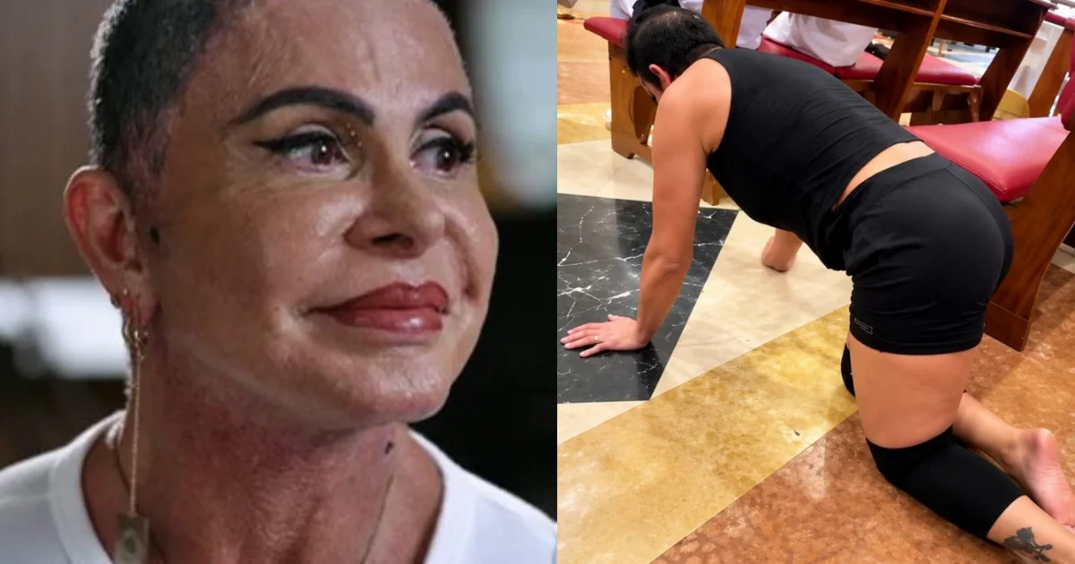 Gretchen emociona seguidores ao cumprir promessa religiosa após enfrentar problema de saúde