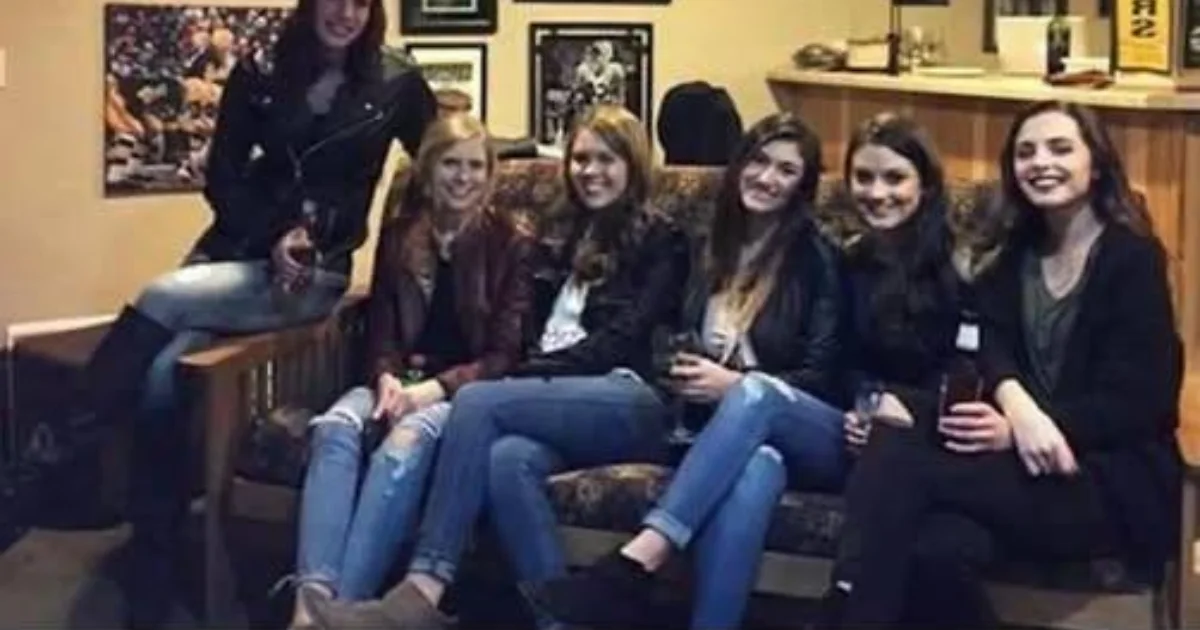 Ilusão de ótica com seis garotas e apenas cinco pares de pernas deixa a internet intrigada