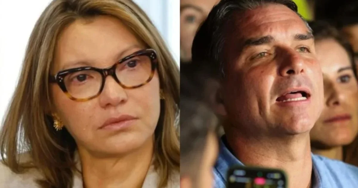 Janja sobe o tom contra Flávio Bolsonaro e faz alerta: Pode silenciar mulheres se eleito