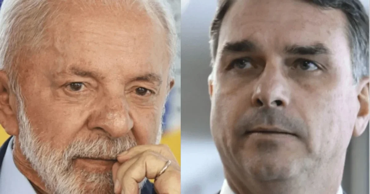 Lula dispara contra Flávio Bolsonaro e chega a registrar 90% dos votos