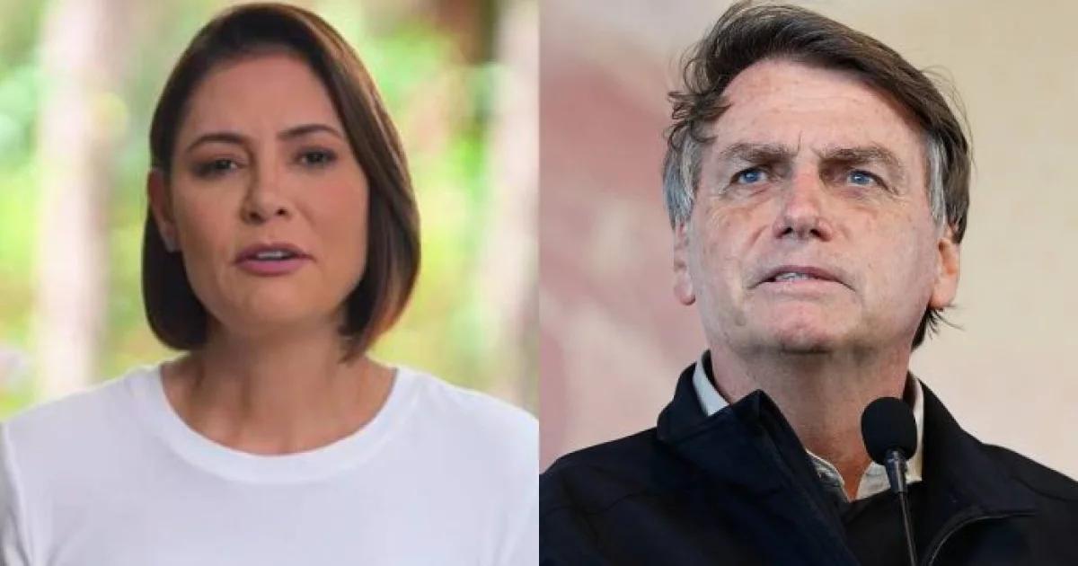 Michelle quebra o silêncio após Jair Bolsonaro passar mal e faz desabafo comovente: Vive dias mais difíceis