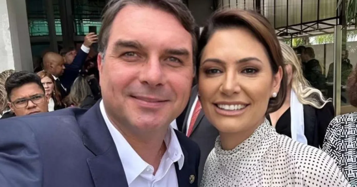 Michelle revela bastidores e afirma que Jair Bolsonaro está ansioso e confiante na vitória de Flávio