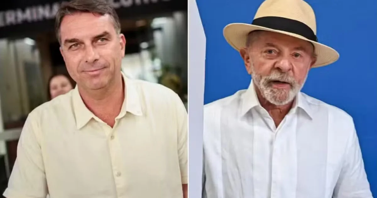 Nova pesquisa para o 2º turno traz mudança importante entre Flávio Bolsonaro e Lula