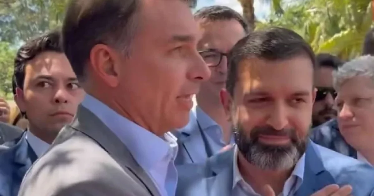 Novo oficializa apoio a Flávio Bolsonaro no 2º turno e amplia bloco de alianças contra Lula