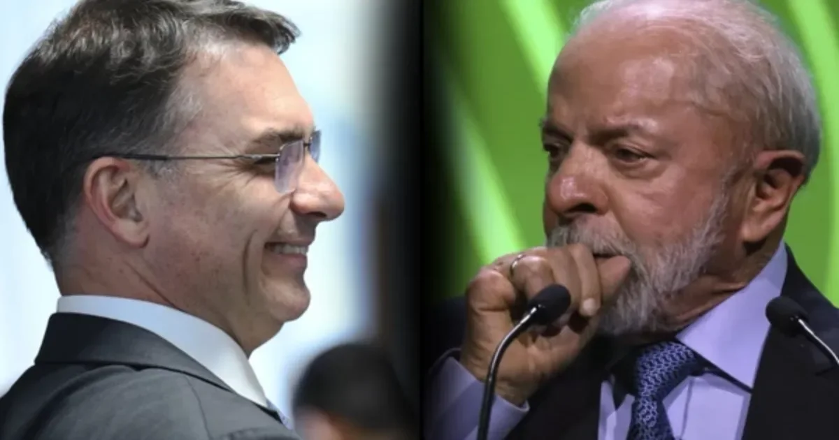 Pesquisa Veritá mostra Flávio com 51,56% e Lula com 48,44% em cenário de 2º turno
