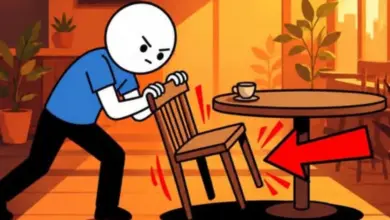 Pessoas que empurram a cadeira ao se levantar: o que esse hábito pode revelar sobre elas?