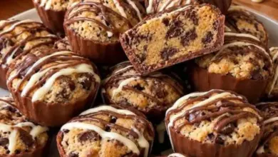 Pipoquinhas de cookie pequenas, crocantes por fora e irresistíveis por dentro