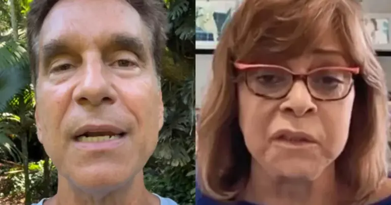 Reação de Gloria Perez após Victor Fasano declarar voto em Flávio Bolsonaro viraliza e chama a atenção da web