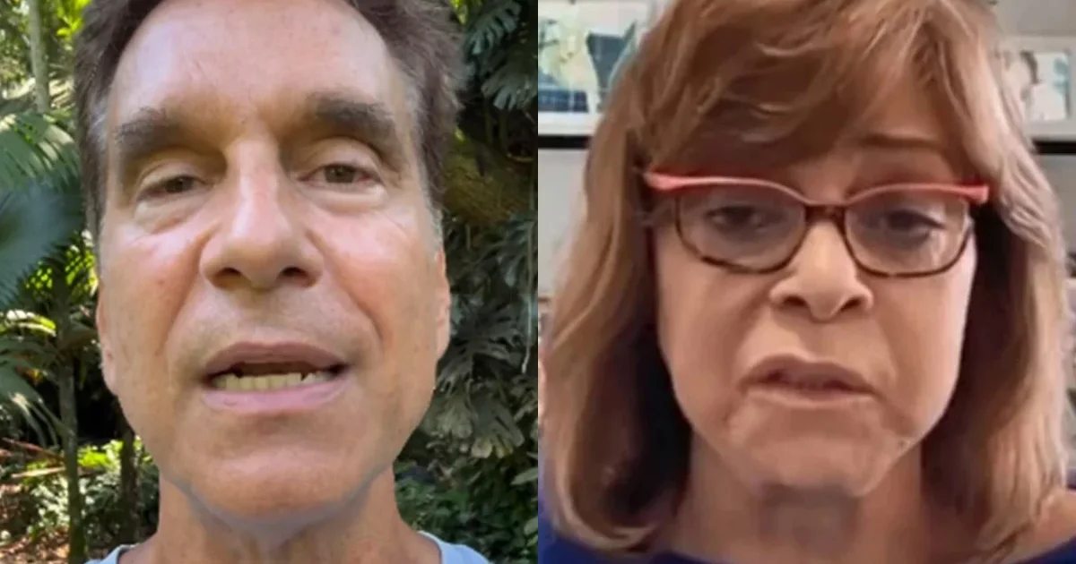 Reação de Gloria Perez após Victor Fasano declarar voto em Flávio Bolsonaro viraliza e chama a atenção da web