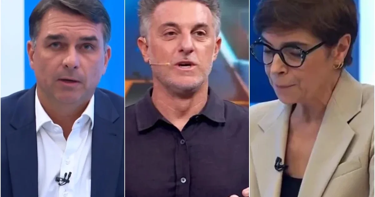 Renata Lo Prete esclarece citação a Luciano Huck durante sabatina de Flávio Bolsonaro na Globo