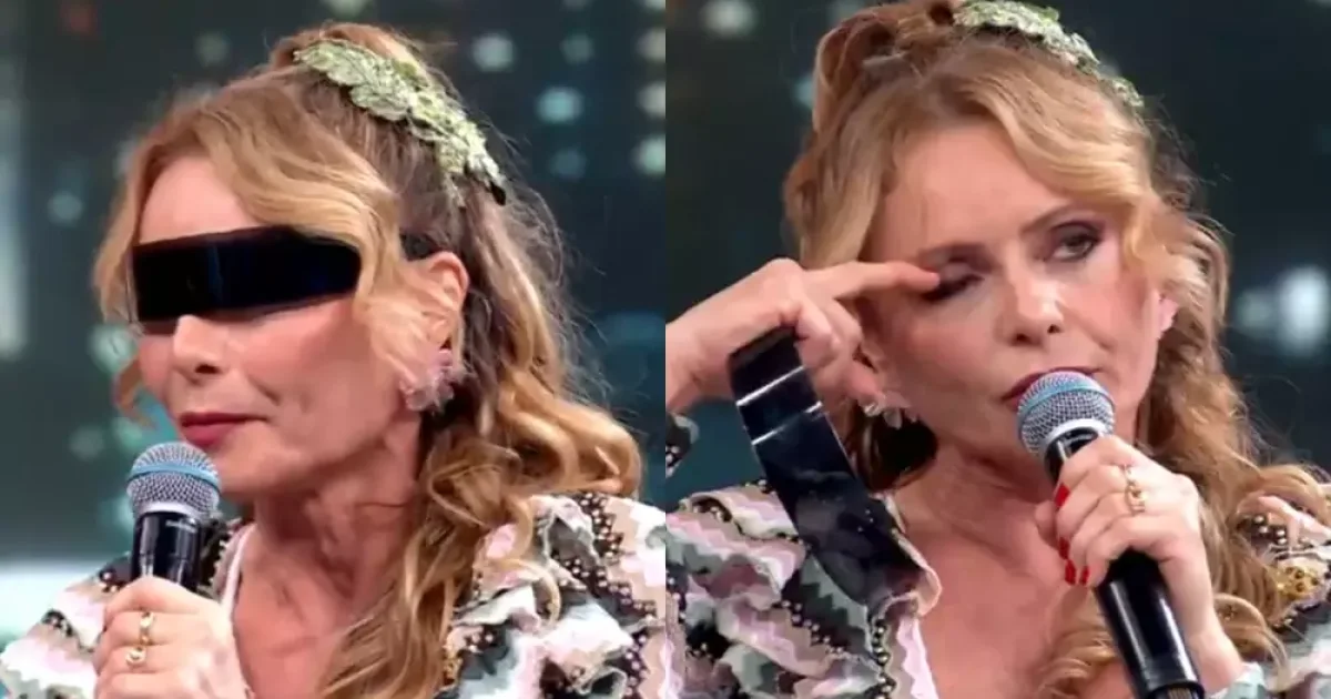 Rita Guedes tira os óculos no Dança dos Famosos e revela detalhes de problema de saúde que enfrentou