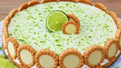 Torta de Limão Cremosa com Massa Crocante: uma sobremesa fácil, refrescante e irresistível
