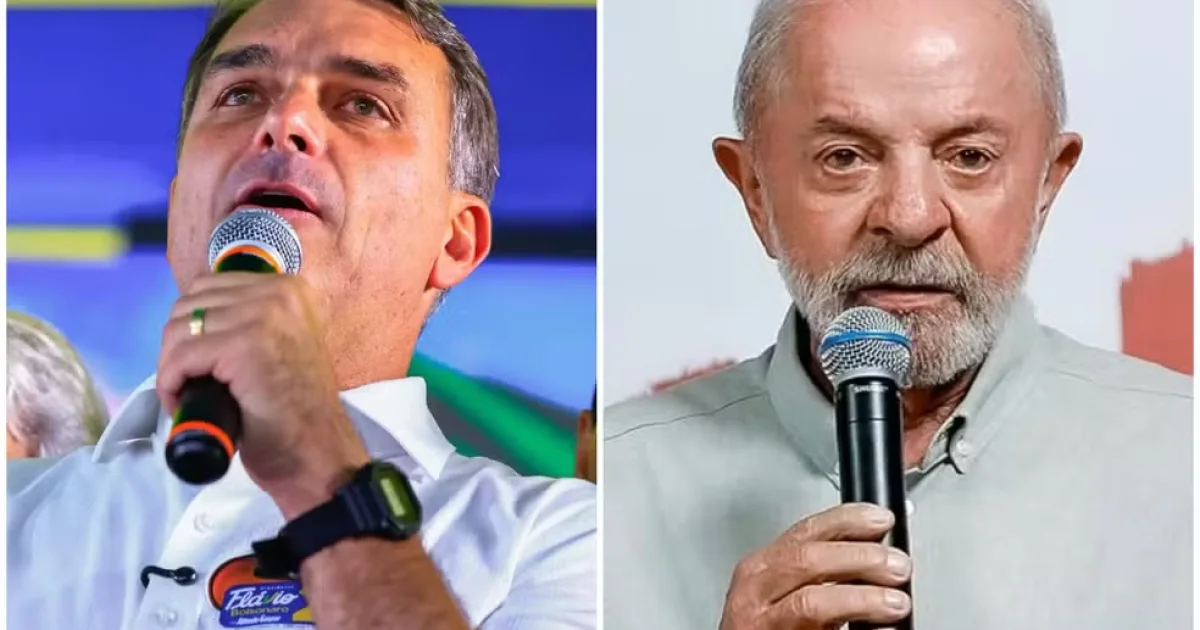 Vox Brasil divulga nova pesquisa sobre Lula e Flávio Bolsonaro, e um detalhe chama atenção
